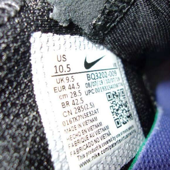 S-139 MENS NIKE ZOOM GRAVITY RUNNING SHOES - Picture 10 of 10